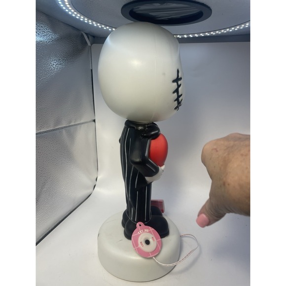 Jack Skellington 14" Valentine Blow Mold Nightmare Before Christmas NEW - Picture 3 of 14
